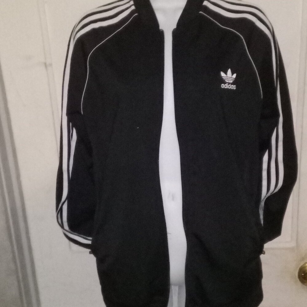 Adidas warm up zip up jacket
